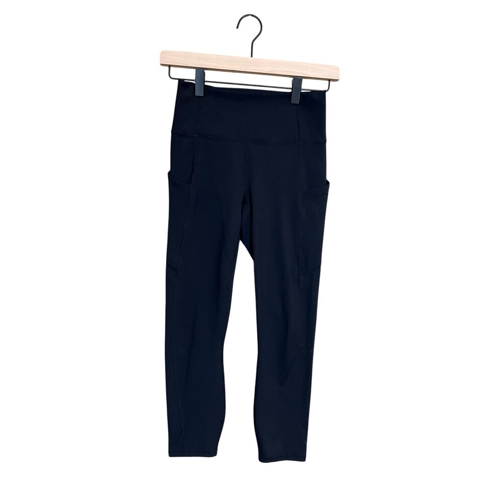 Fabletics Pureluxe Workout Legging Pants with Pockets Black Size XS
